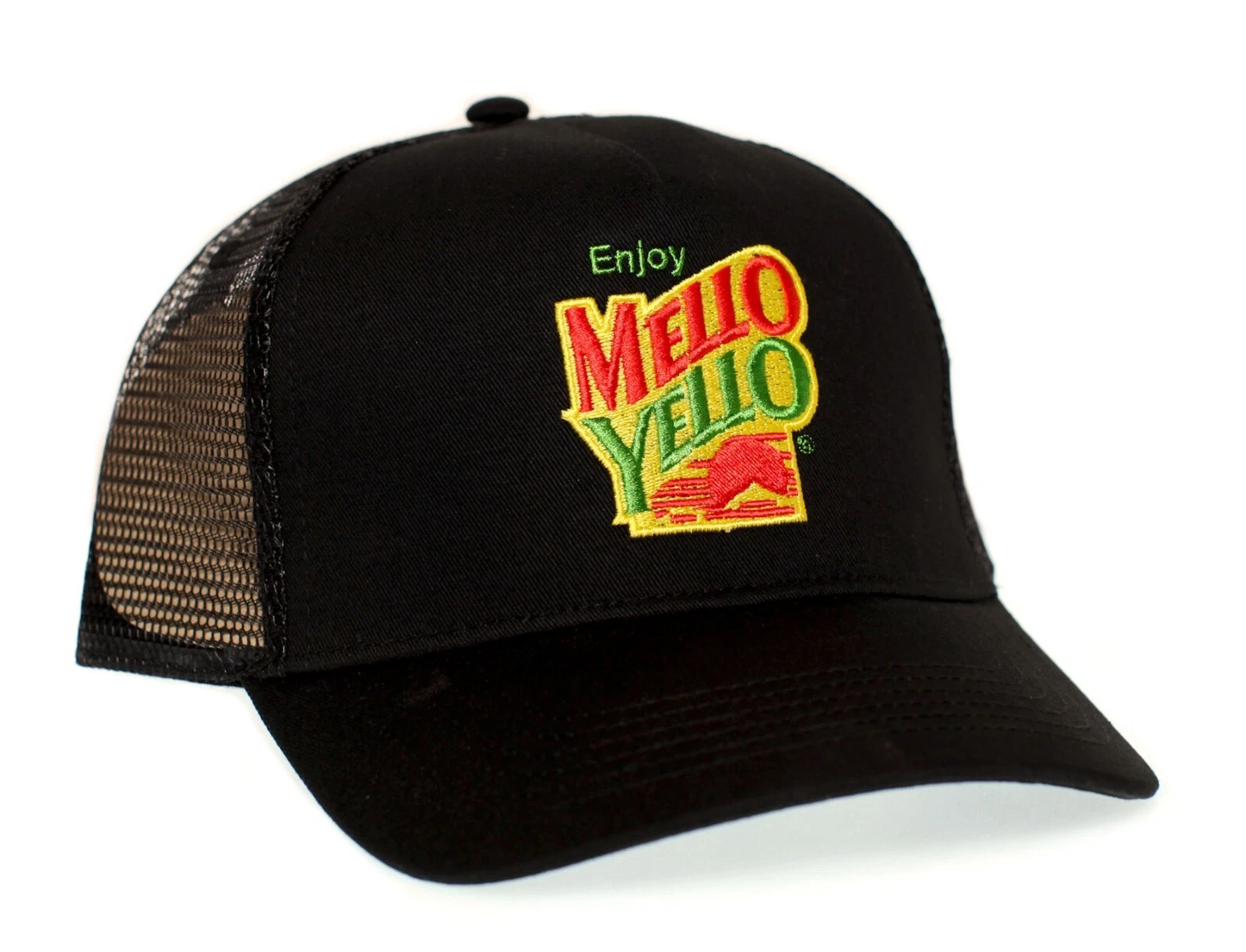 Mello Yello - Days of Thunder Movie Truckers Cap Adult Unisex Black