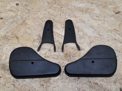 Bmw E28 Sitz Abdeckungen Satz Links Rechts Fahrer Beifahrer Schwarz