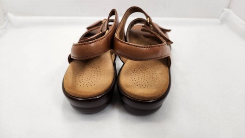 SAS Women’s Tabby Slingback Leather Sandals Shoes Caramel Brown Size 8.5 - Picture 23 of 23