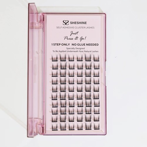 SELF ADHESIVE CLUSTER LASHES DIY EYELASH EXTENSIONS KIT - Picture 2 of 6