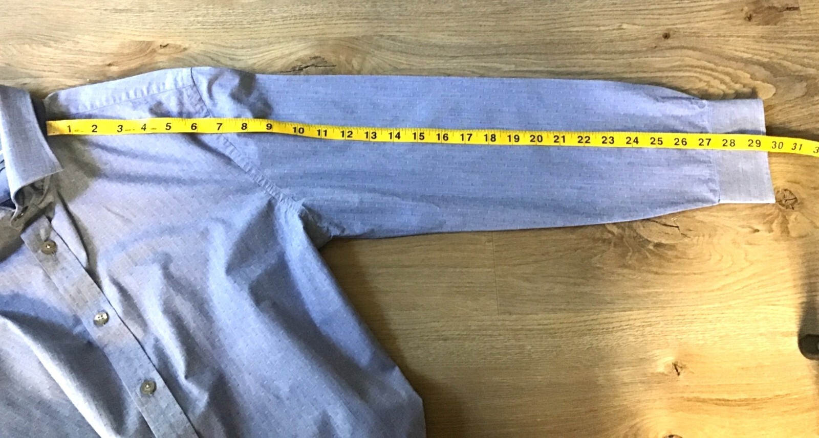 MICHAEL KORS- SOLID Button-Down Shirt Men's Neck Sz15.5 Business Casual- MEDIUM thumbnail 4