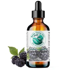 Bella Terra Oils - Black Raspberry Seed Oil 4 oz - Revel in Antioxidant-Rich ...