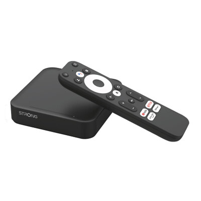 Strong LEAP-S3 Google TV 4K Box Streaming-Player Android WLAN USB Bluetooth HDMI