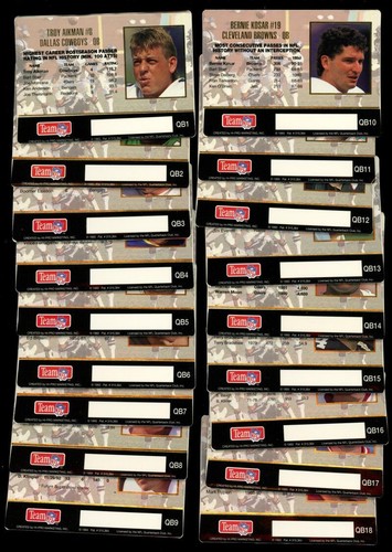 1993 Action Packed Complete Set 222 + Rushers, Moving Targets, Quarterback Club - Picture 11 of 12