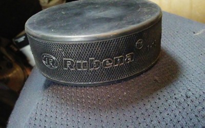 Official Rubena Hockey Puck New Made in Czech Republic