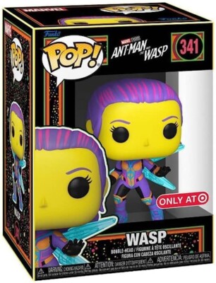 Funko POP! Ant-Man and the Wasp: Wasp #341 [Blacklight] Target Exclusive NIB