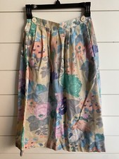 Vintage skirt, floral pastels size 5 Vintage Sunny South Fashions Dallas