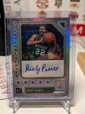 2023-24 Panini Donruss Signature Series Ricky Pierce Autograph SS-RIC Milwaukee