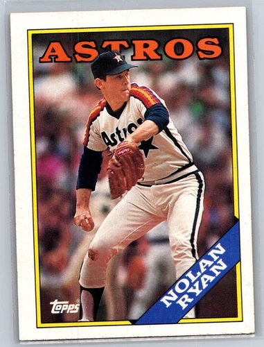 1988 Topps #250 Nolan Ryan Excellent