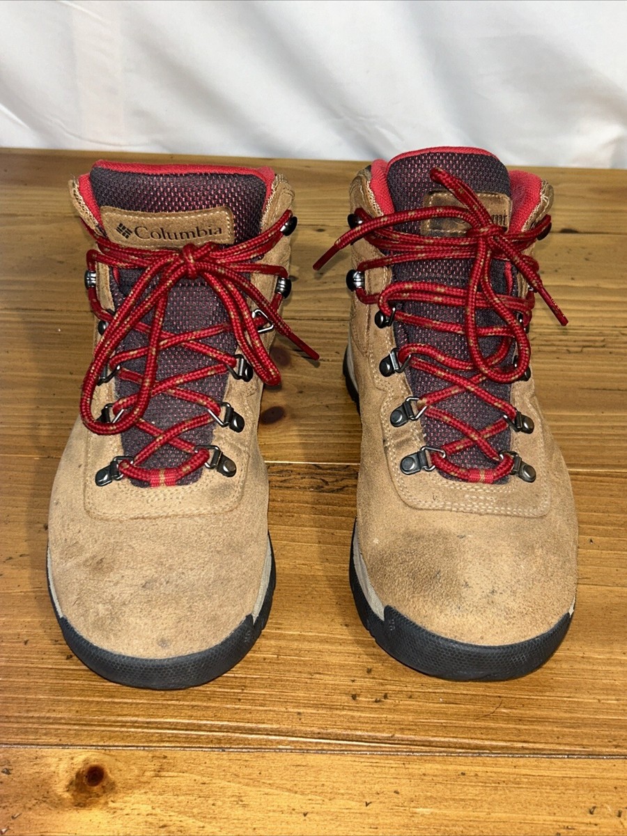 Bottes De Randonnée Columbia Newton Ridge Imperméables, Pointure 8,5 (39,5 EU), Marron - Neuves Sans Emballage