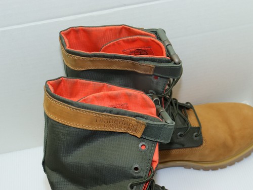 Mens Timberland TB 0A1QY8 Premium Gaiter Boot Wheat Nubuck Size 11.5 - Picture 11 of 19