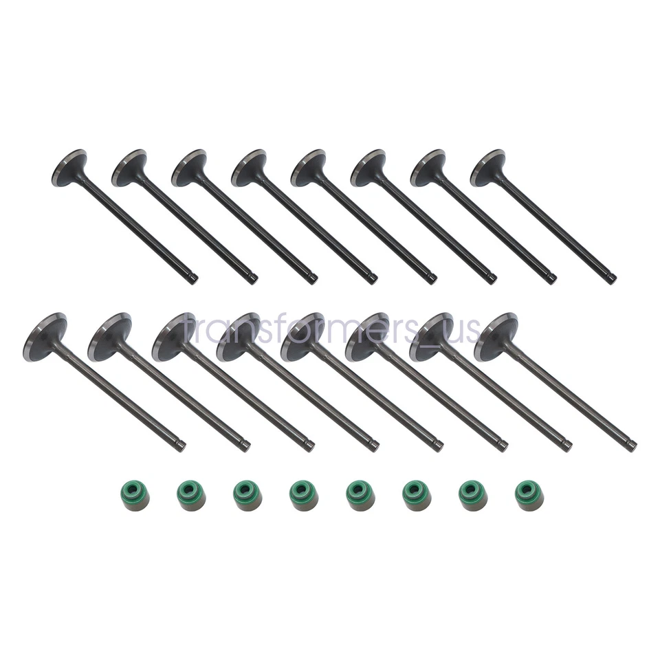 Se adapta a válvulas de admisión y escape Kia Accent Veloster Rio Soul 1,6 L + sellos de vapor Foto 2 de 4