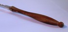 Wallace Candle Snuffer Twist Stem Sterling Silver & Wooden Handle — photo 5