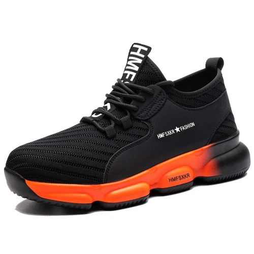 Nuove scarpe da lavoro uomo donna sneakers sportive light steel cap scarpe antinfortunistiche- - Foto 5 di 19