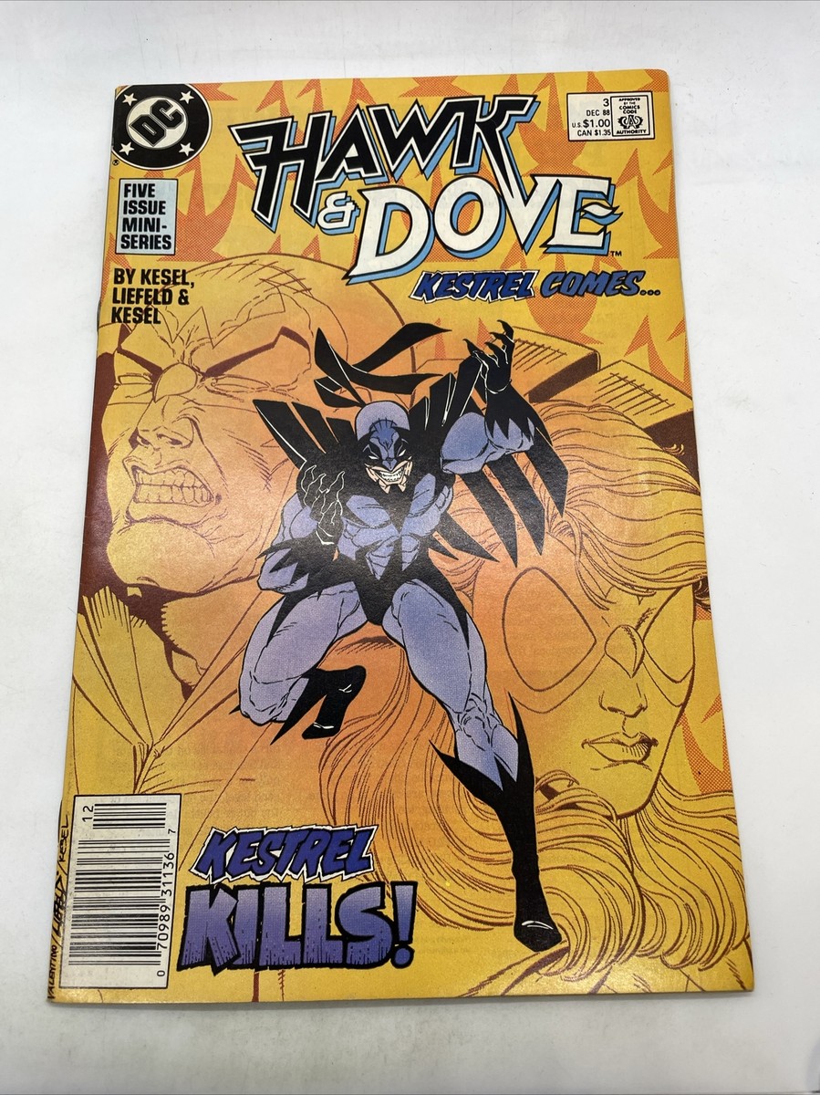 Hawk and Dove Kestrel Comes Kestrel Kills (1988 series) #3 DC