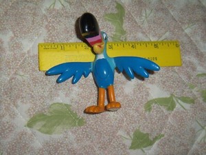 Froot Loops Cereal Kellogg's New VTG 2003 Rare Toucan Sam Poseable Bird Figure