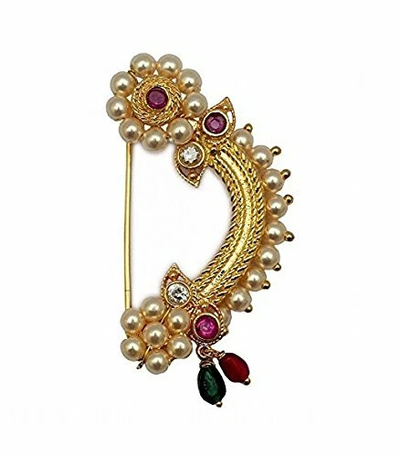 Bajirao mastani Nath Traditional Maharashtrian / Marathi nose ring