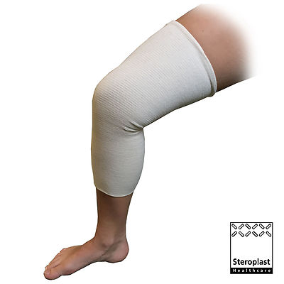 STEROGRIP ELASTISCHE SCHLAUCH STÜTZBANDAGE KOMPRESSION KNIE OBERSCHENKEL WADE GRÖSSE F