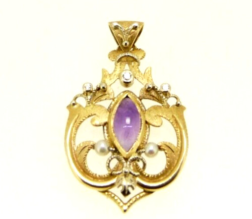 Pendentif Le Bebè Bébé En Or Jaune Avec Diamants - Modèle LBB060, Neuf Avec étiquettes