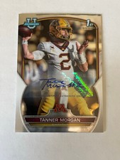 Tanner Morgan 2022 Bowman Chrome U 1st #11 Autograph Auto #11 Minnesota