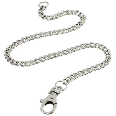 Sicherheitskette Metallkette Kellnerkette Kette Kellner Biker Geldbörse 271543 