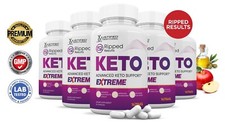 Ripped Result Keto ACV Extreme Pills 1675MG Stronger Thn Gummy Keto Support 5 Pk