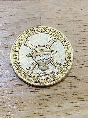 Nami one piece Gold Coin Medal BANDAI From Japan ON-65 F/S