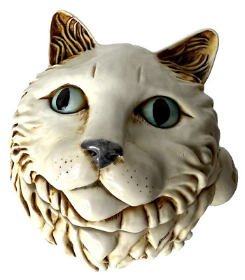 HARMONY KINGDOM 'Fat Cat's Meow Cat Figurine Trinket Box SIGNED NEW TJMINEVE2
