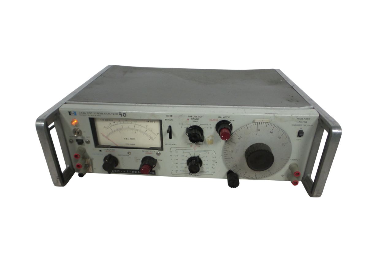 Hewlett Packard HP Agilent Keysight 334A Distortion Analyzer for