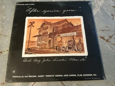 Herb Ellis, Ray Brown, George Duke; After You've Gone   1975 Vinyl; Never Opened