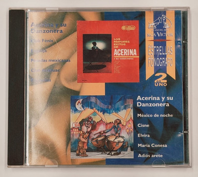 ACERINA Y SU DANZONERA - LAS ESTRELLAS DEL FONOGRAFO - 1995 MEXICAN CD, DANZON