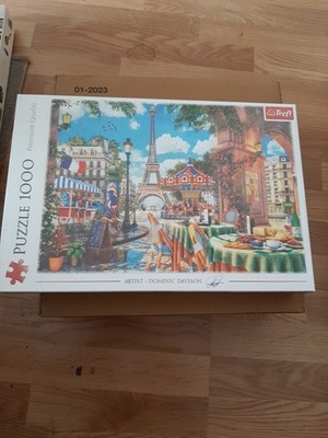Puzzle 1000 Teile, Eiffelturm, Paris, neu, OVP, Trefl Premium, Sommer in Paris