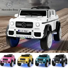 Pink/Black/White/Blue/Yellow 12V Electric Kids Ride On Mercedes-Benz Cars Remote