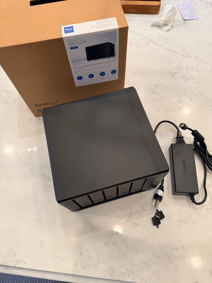 Synology DiskStation DS1522+ 5-Bay NAS Enclosure w/32Gb RAM Diskless - Image 3 of 4