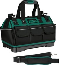 23" Tool Bag Multifunctional Tool Bag Heavy Duty Hard Base Portable Storage Case