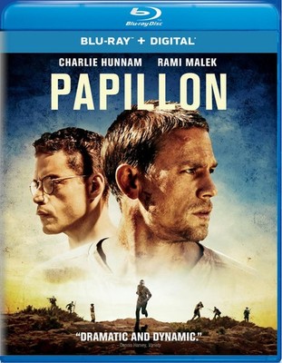 Papillon Blu-ray Charlie Hunnam NEW