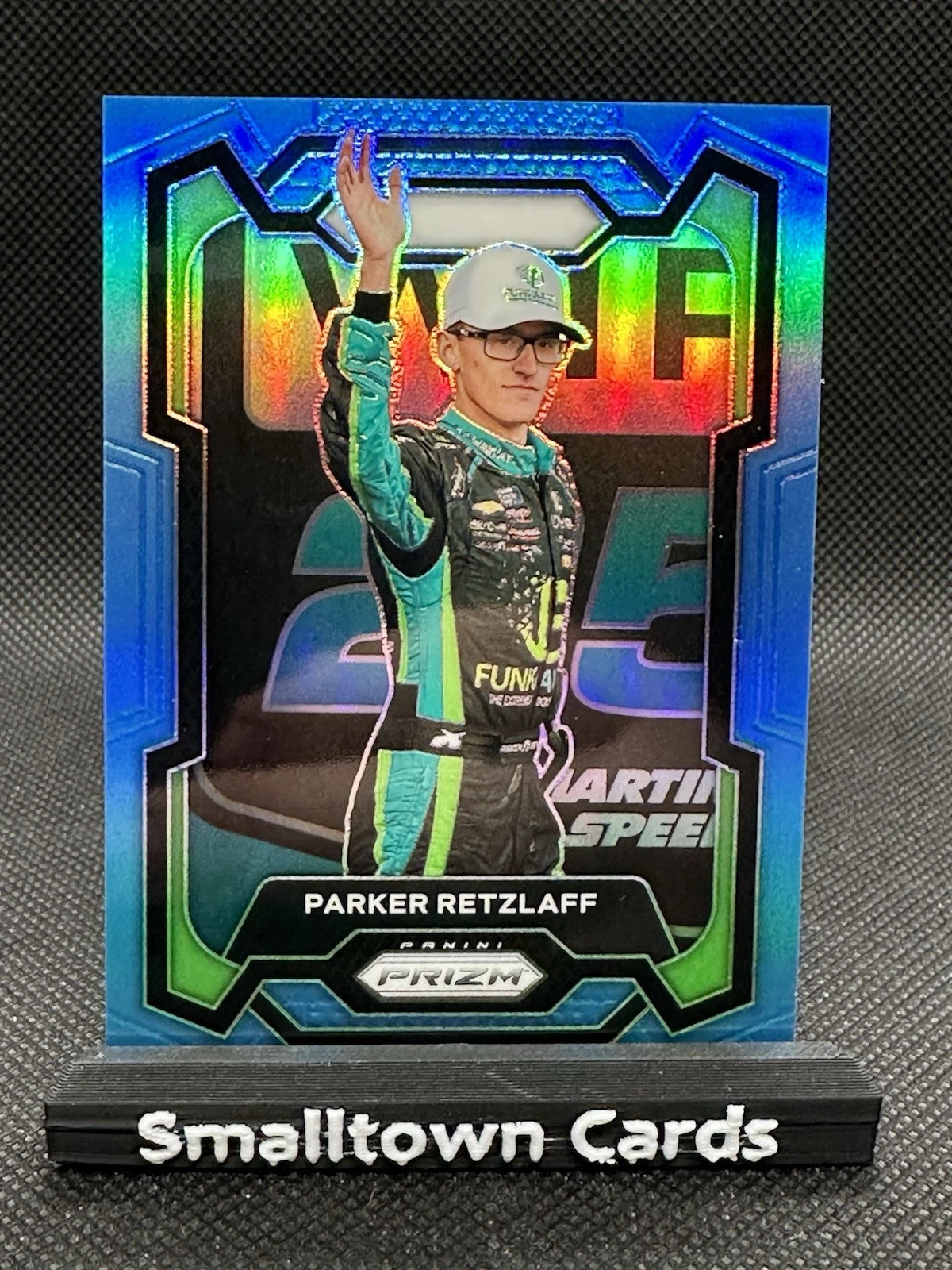 2024 Prizm Racing Carolina Blue Prizm 49/49 Bookend! Parker Retzlaff