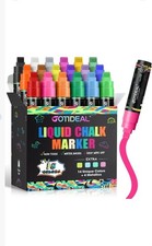 Window Markers for Glass Washable,Jumbo Chalk Markers for Blackboard,Car Marker