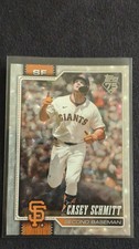 2026 Topps Series 1 - Casey Schmitt #57 Silver Crackle Foil