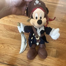 Disney Pirates of the Caribbean Mickey Mouse Plush Toy