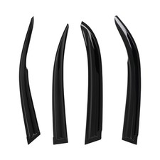 4x Side Window Deflectors Rain Guards For Honda Civic 4dr 01-05 Black Set