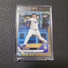 World 1 Blake Snell Topps NOW 1/1 Dodgers WS Winner 737135