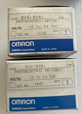Omron Photoelectric Switch Sensor E3S-BT81 !!️ORIGINAL BOX