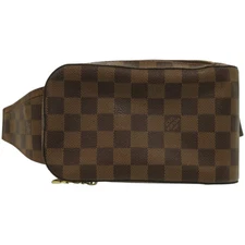 Louis Vuitton Jeronimos Damier N51994 Canvas Ebene Body Bag Lv 0767 Used