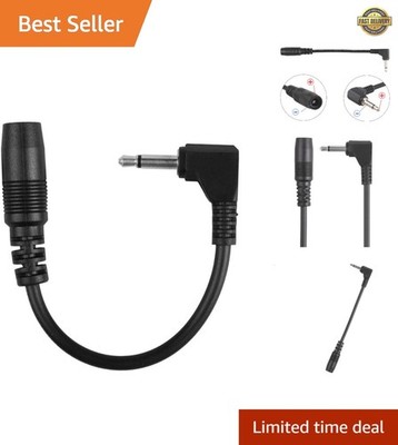 Guitar Effect Pedals 3.5mm Connector - 9V Positive Tip Power Supply Converter