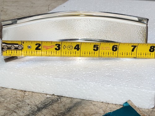 1981 1982 1983 1984 Chevy Pickup CK LH Body Side Rear Corner Molding Black NOS - Picture 11 of 12