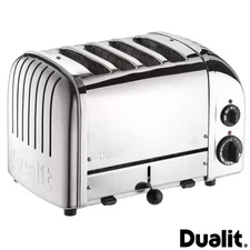 Dualit Classic 4Slot Toaster Sandwich Cage Polished Silver Stainless Steel 40590