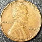 1947 Lincoln Wheat Cent • Fine to Extra Fine • Philadelphia Mint • Semi-Key