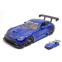 Mercedes GT3 AMG 2016 Metallic Blue 1:24 MotorMax Auto Stradali -D- Neues Modell