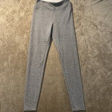 NWT Express Pants Womens Sz S Knit Heathered Gray High Rise Leggings Casual
